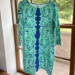 Lilly Pulitzer Jungle print shift dress, Medium